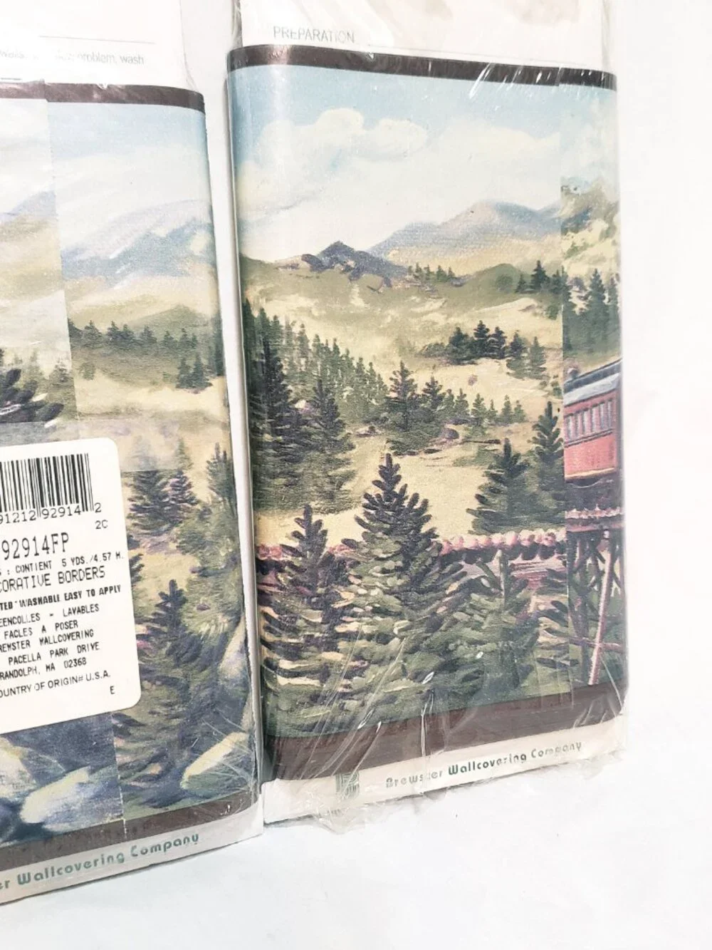 15 Yards Train Locomotive Wallpaper Decorative Boarder 7